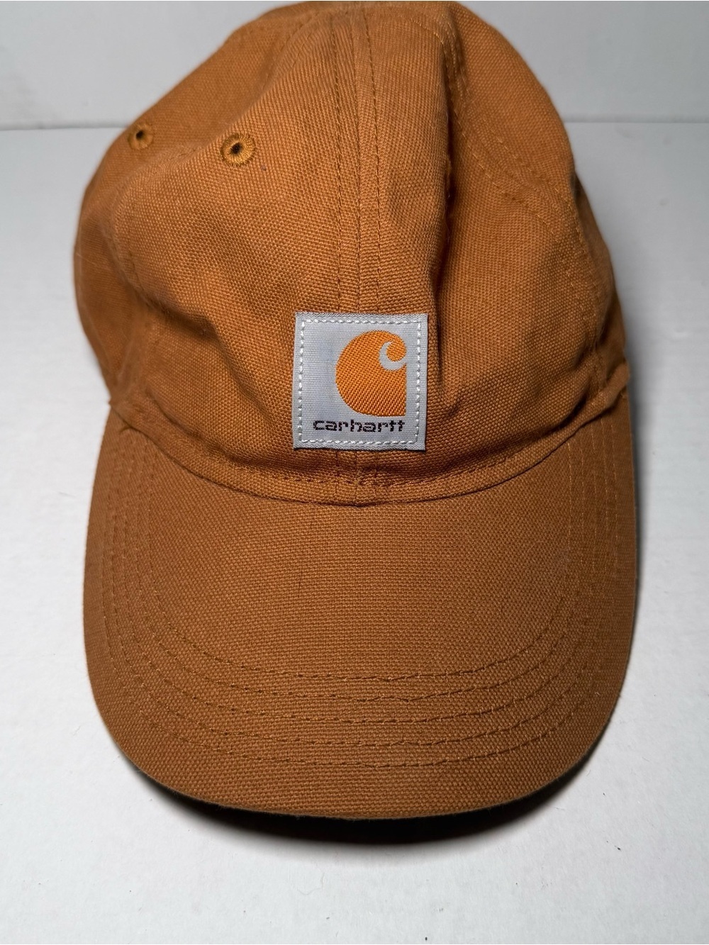 Carhartt Tan Logo Outdoor Workwear Youth Kids Hat